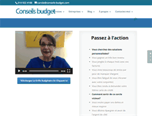 Tablet Screenshot of conseils-budget.com